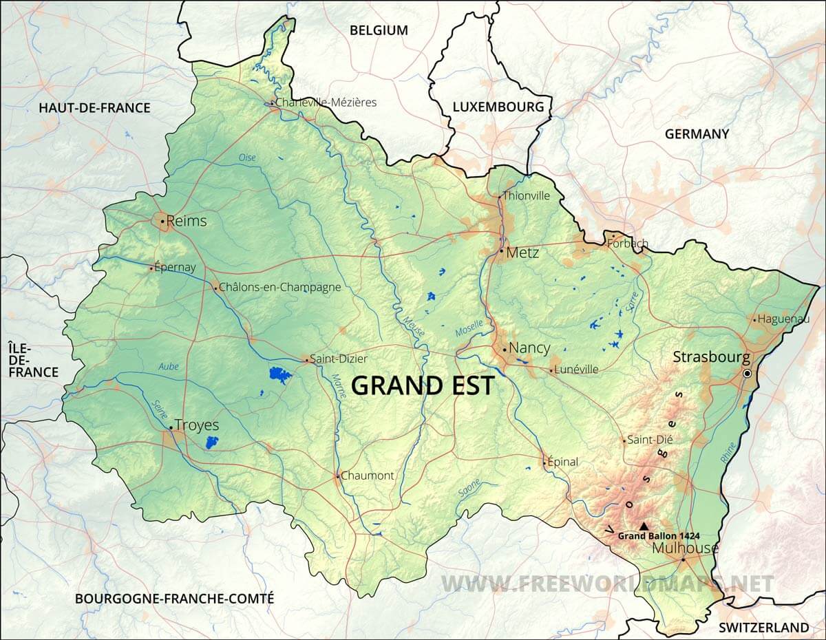 The Grand Est Region of France