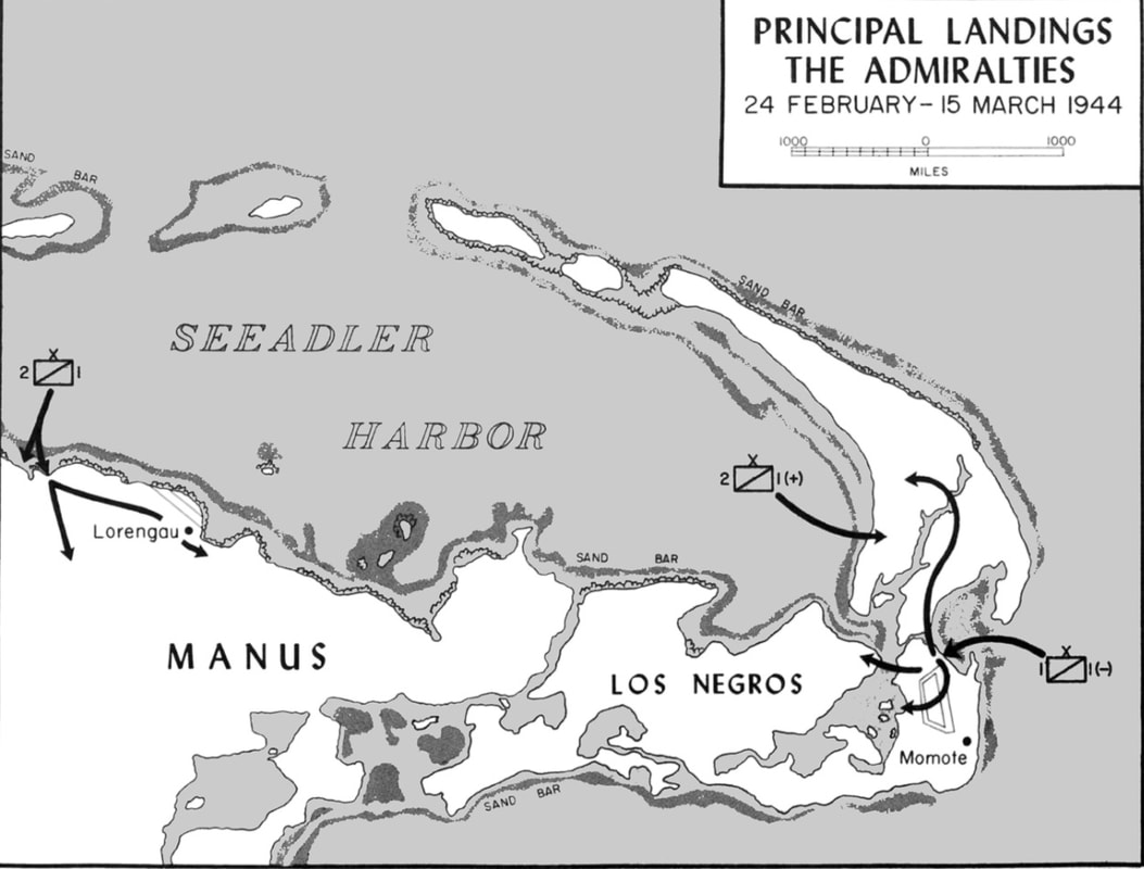Admiralty Islands Landings