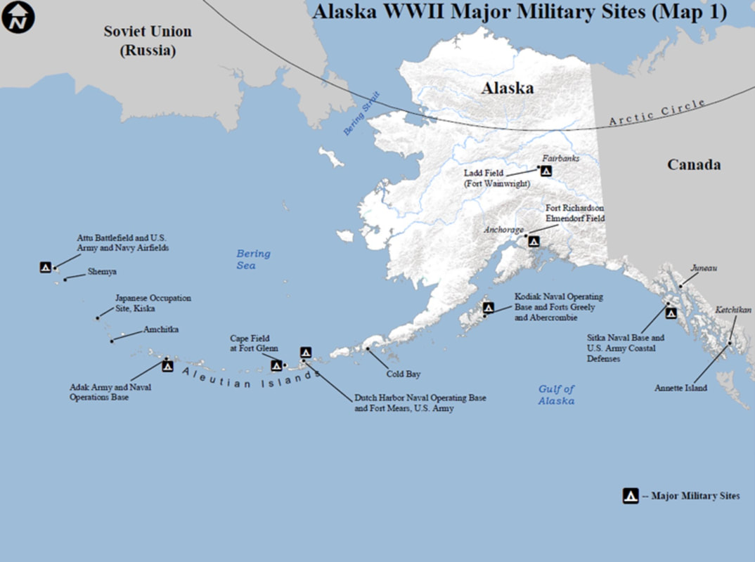 Alaska WW II Military Sites