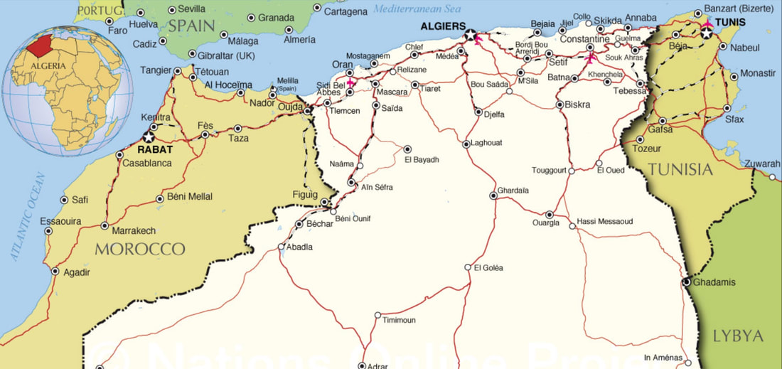 Morocco, Algeria & Tunisia