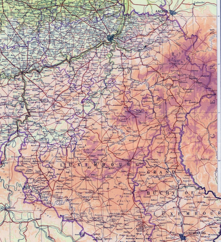 The Bulge Area in 1944