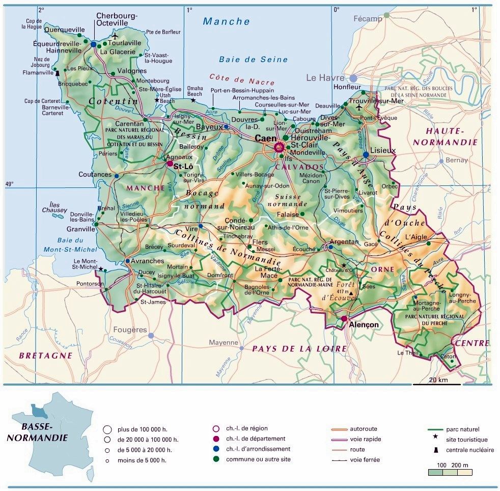 France's Basse-Normandie Department
