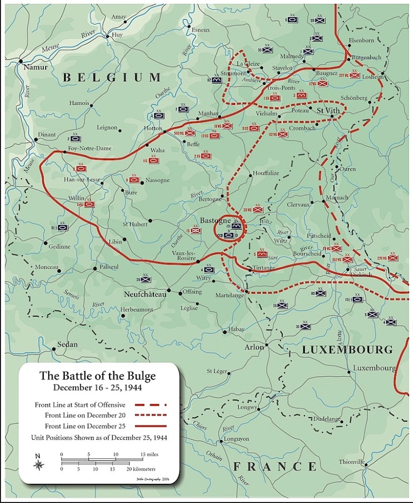 The Battle of the Bulge - Detail