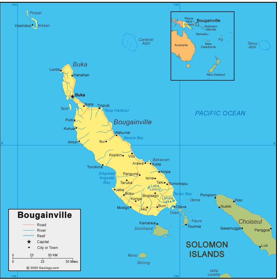 The Bougainville Area