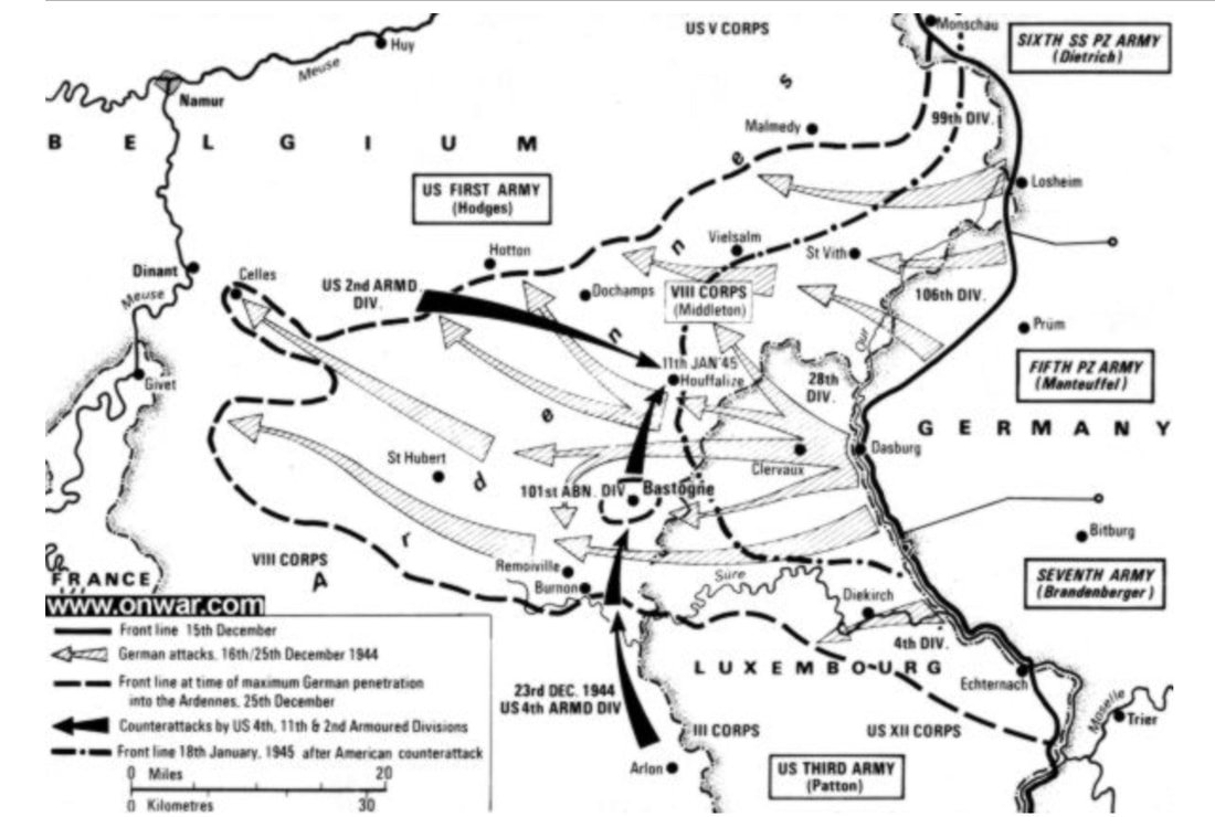 The Bulge Mid-January 1945