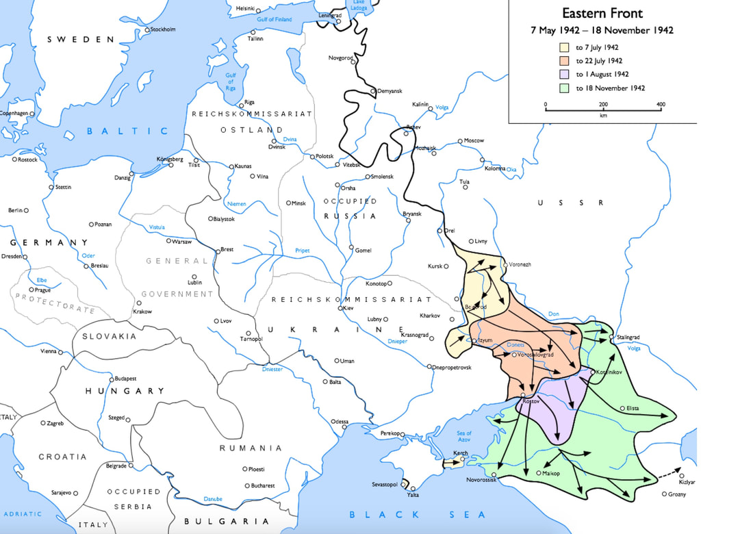 WW II - The Eastern Front - 1942