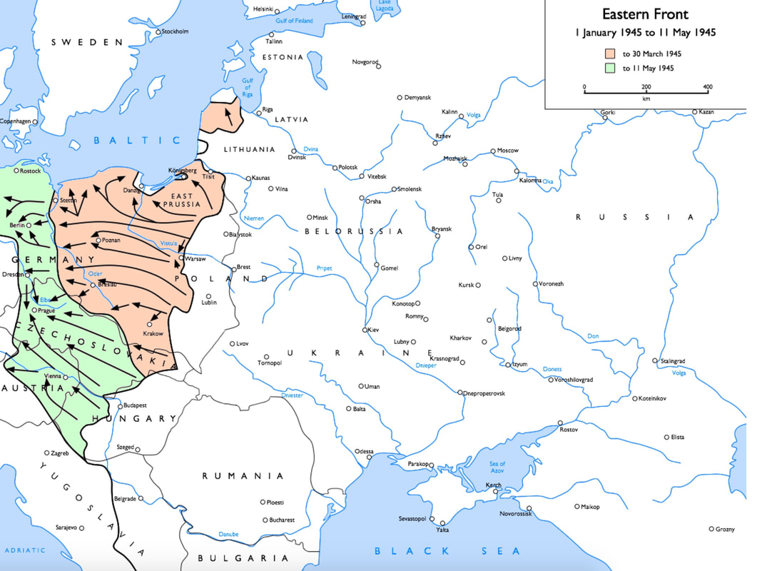 WW II - The Eastern Front - 1945