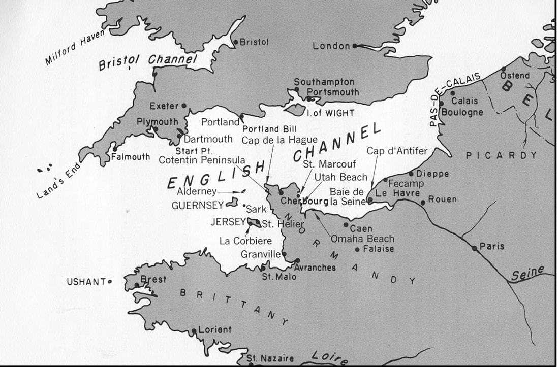 English Channel in WW II