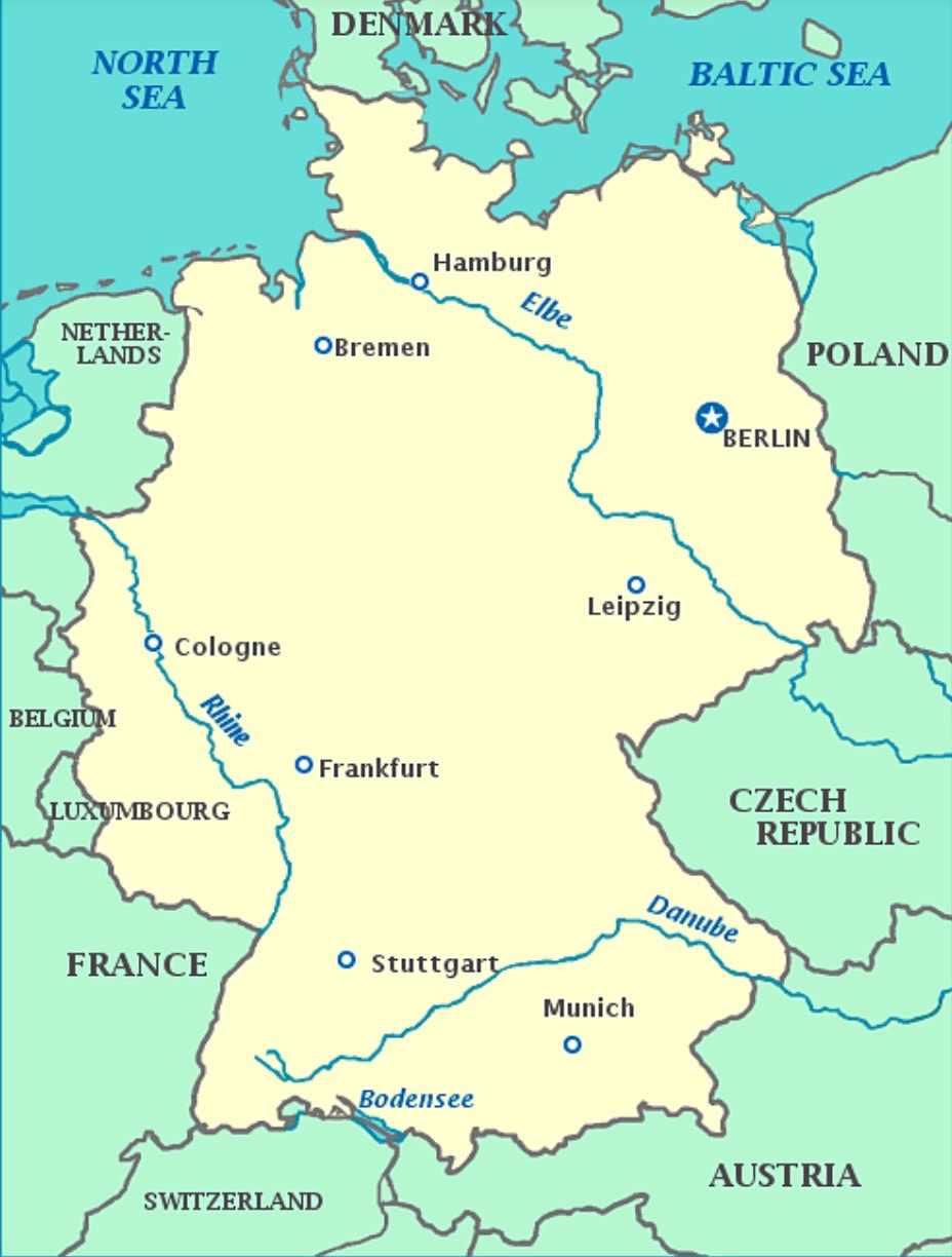Germany's Major Rivers
