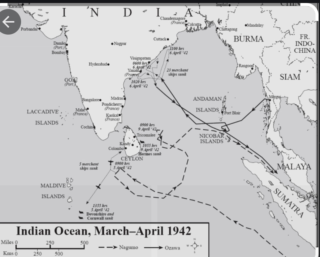 1942 Indian Ocean Raids