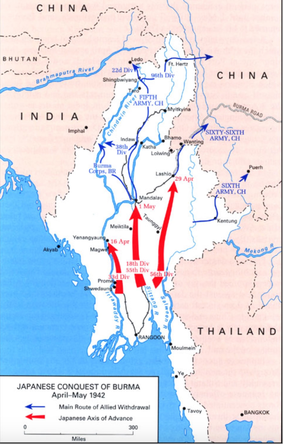 Japanese Conquest of Central Burma