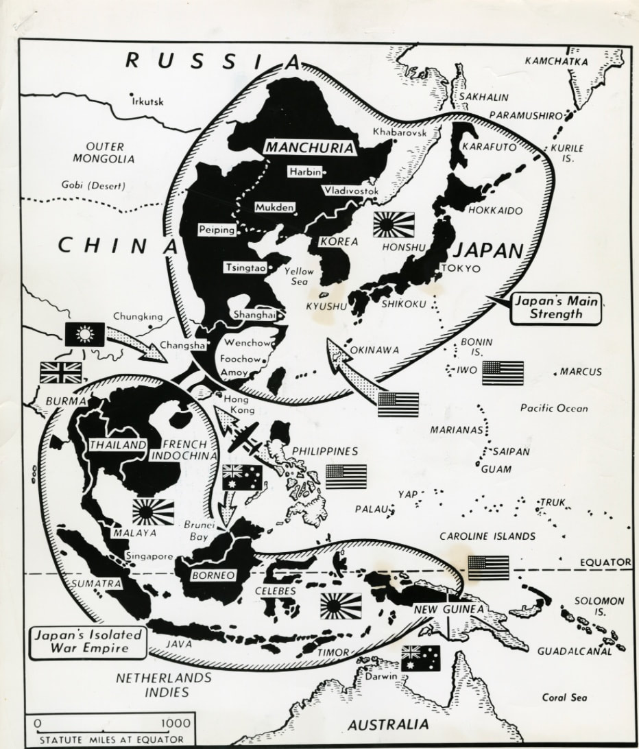 Japanese Empire 1 Apr 1945