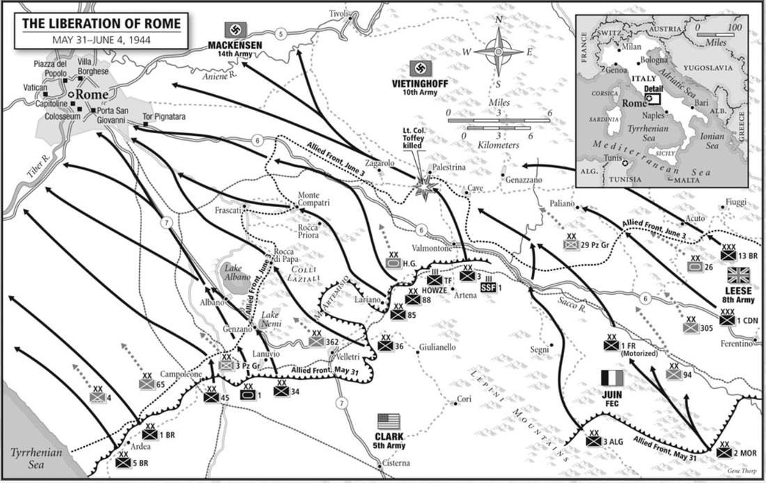 The Liberation of Rome, 31 May - 4 Jun 1944