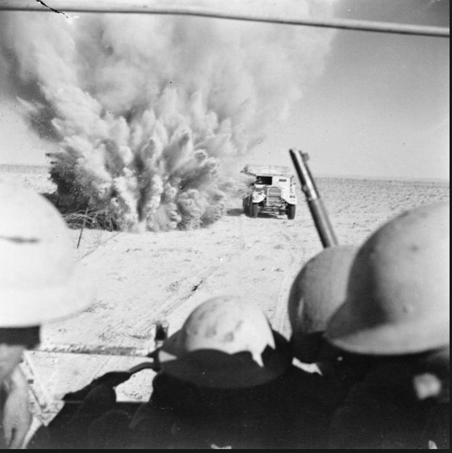 El Alamein Mine Explosion