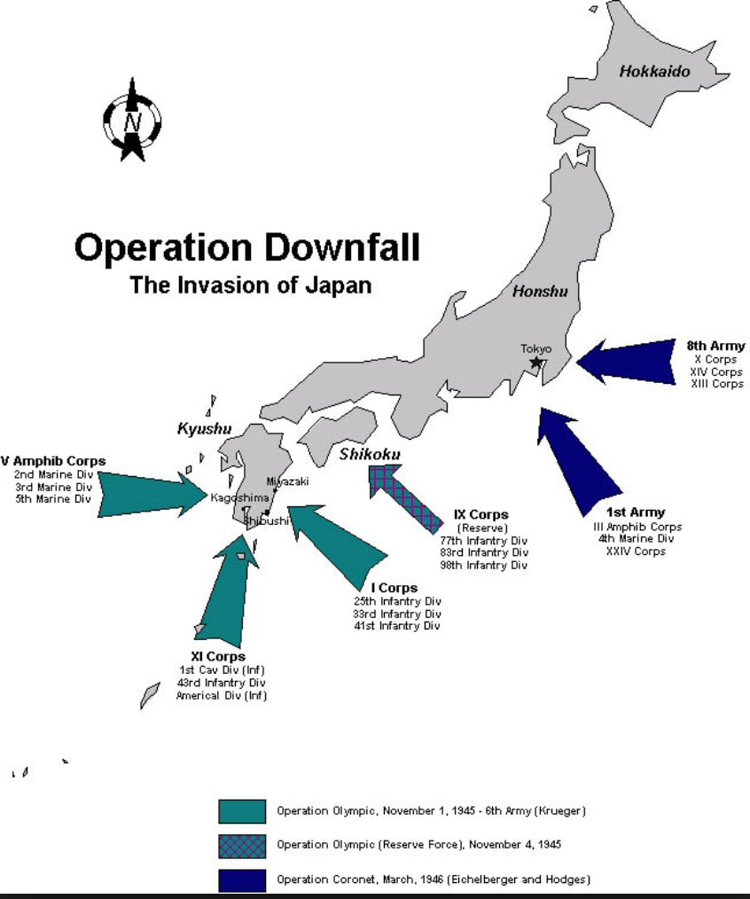 The Planned Invasion of Japan