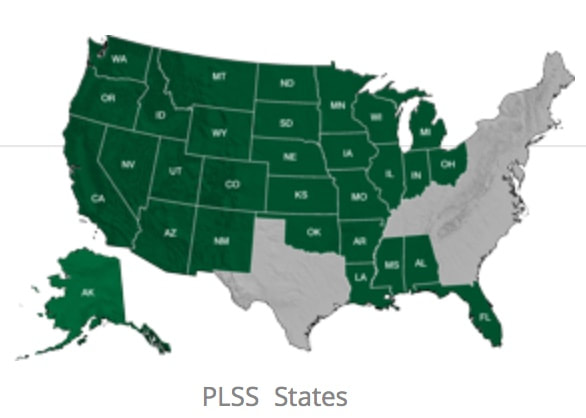 The Public Land Survey States