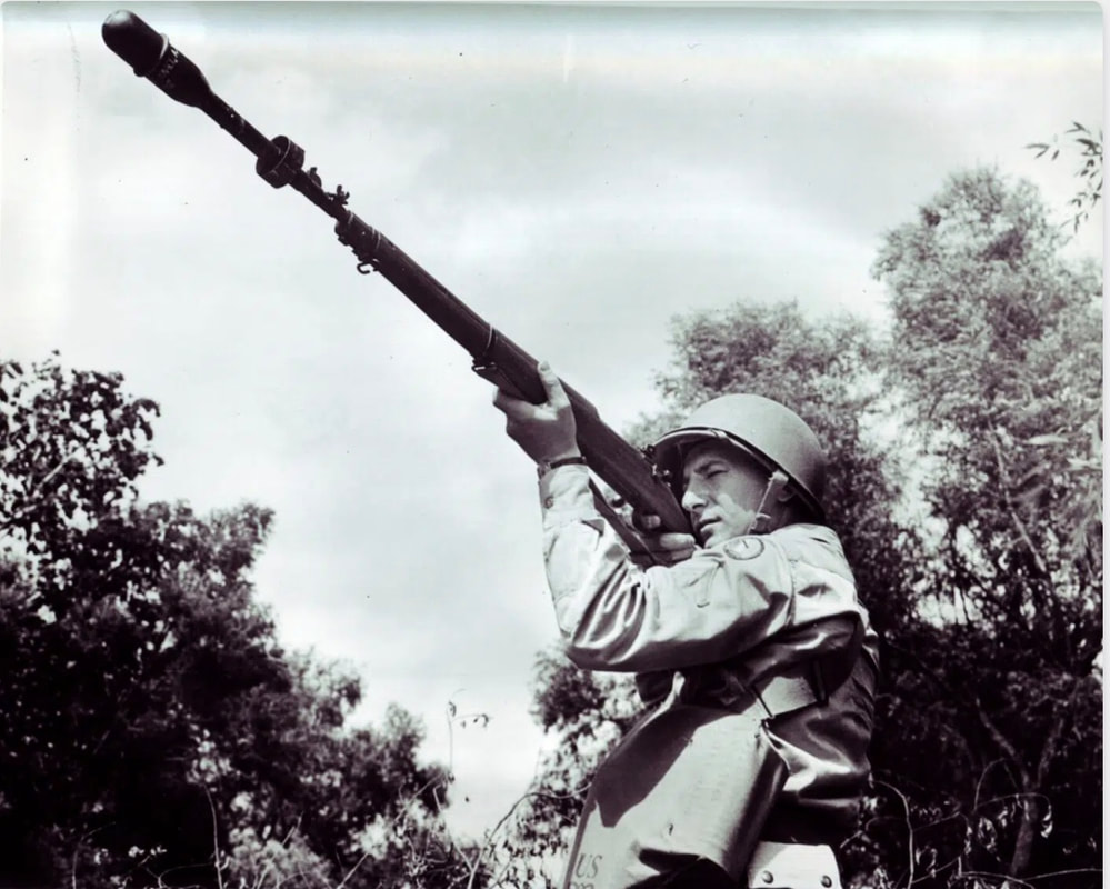 GI with M1903 Rifle and Grenade Launcher