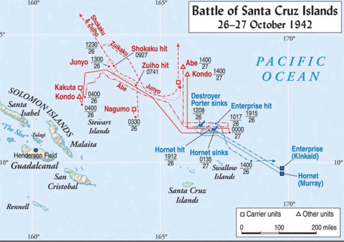 The Battle of Santa Cruz Islands