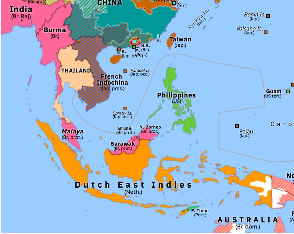 Southeast Asia in 1941