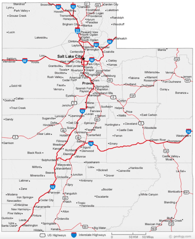 Utah Today Map