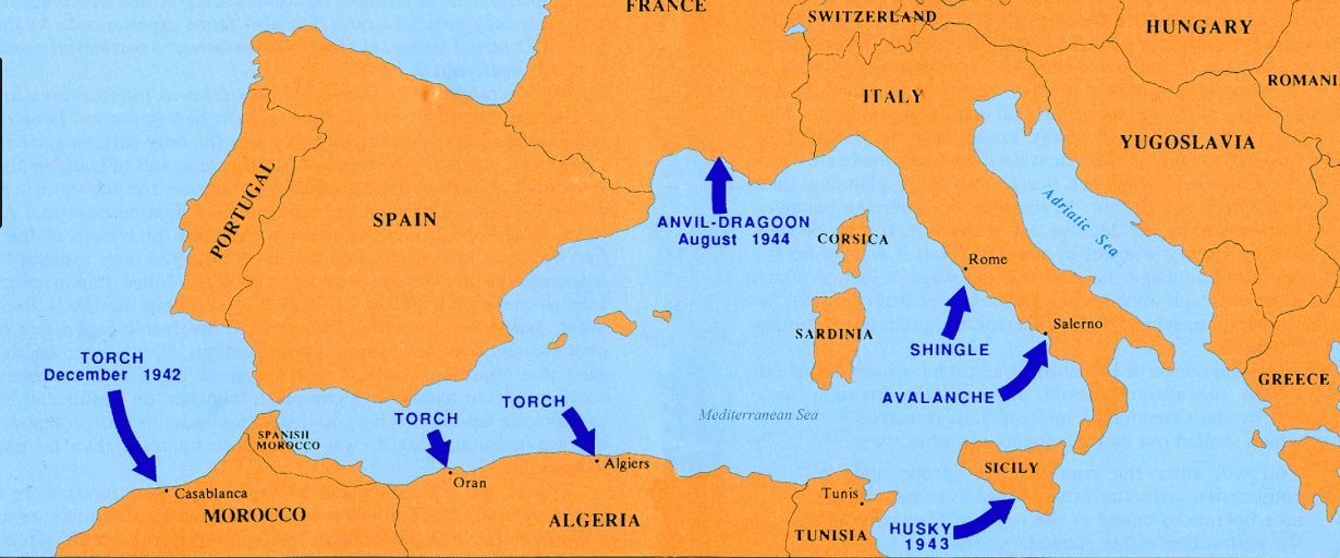 The US in the Mediterranean